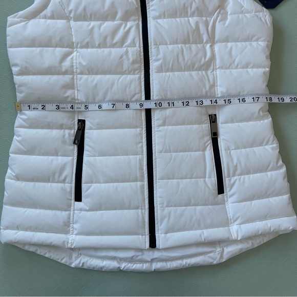 NWT Nautica White Quilted Performance Vest Sz S - Picture 9 of 9